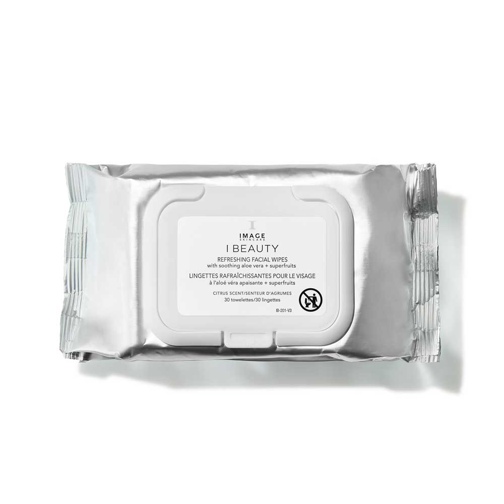 IMAGE_Skincare_I_BEAUTY_facial_wipes Освежающие салфетки для лица I BEAUTY