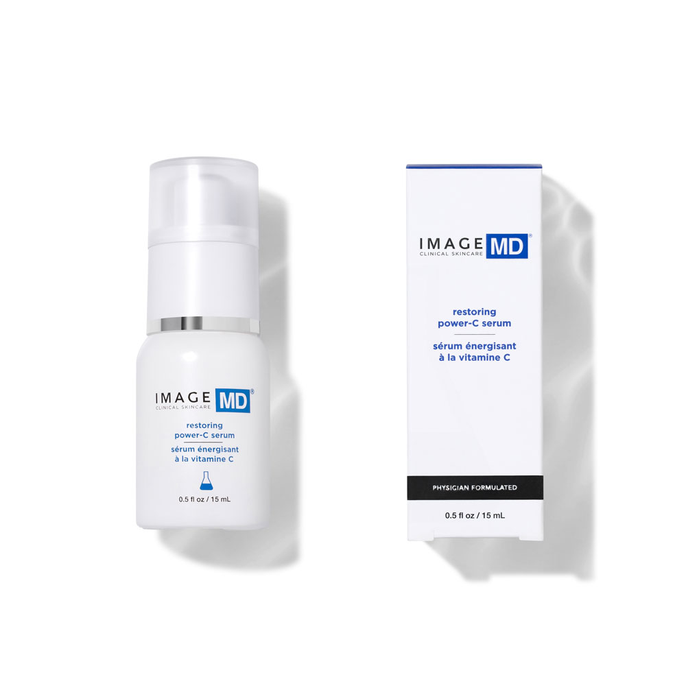 IMAGE_MD_restoring_power-C_serum_wbox Travel MD Восстанавливающий серум с витамином С